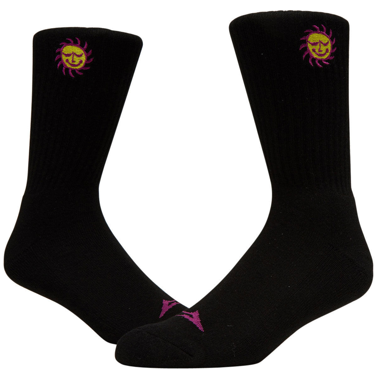 Lakai Sunny Crew Socks - Black image 2