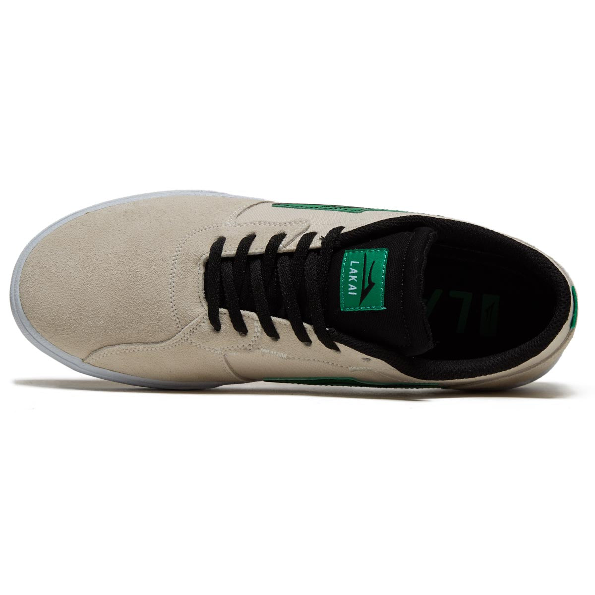 Lakai Cardiff Shoes - White/Black Suede image 3