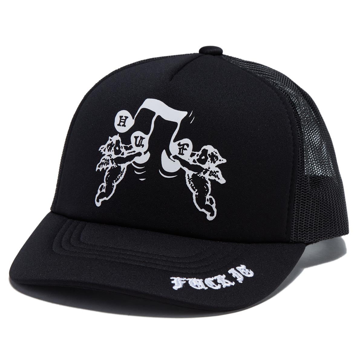 Huf Song Trucker Hat - Black image 1