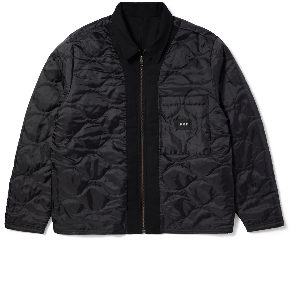 Huf Mason Reversible Shirt Jacket - Black image 3