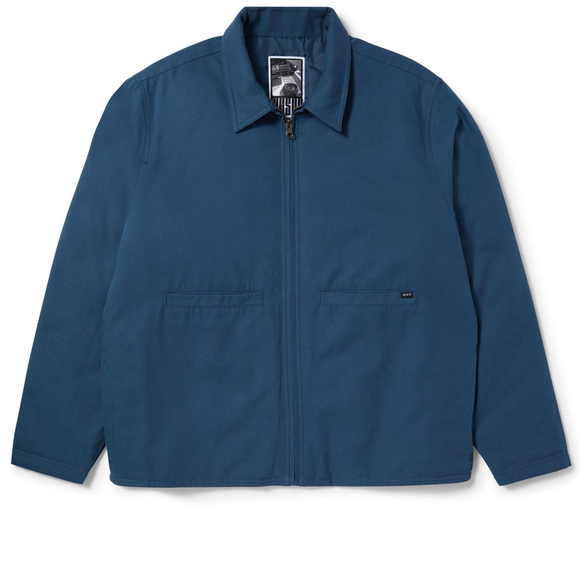 Huf Mason Reversible Shirt Jacket - Oil Blue image 1