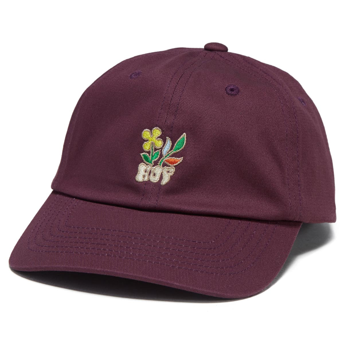 Huf Bloom Cv 6 Panel Hat - Raisin image 1