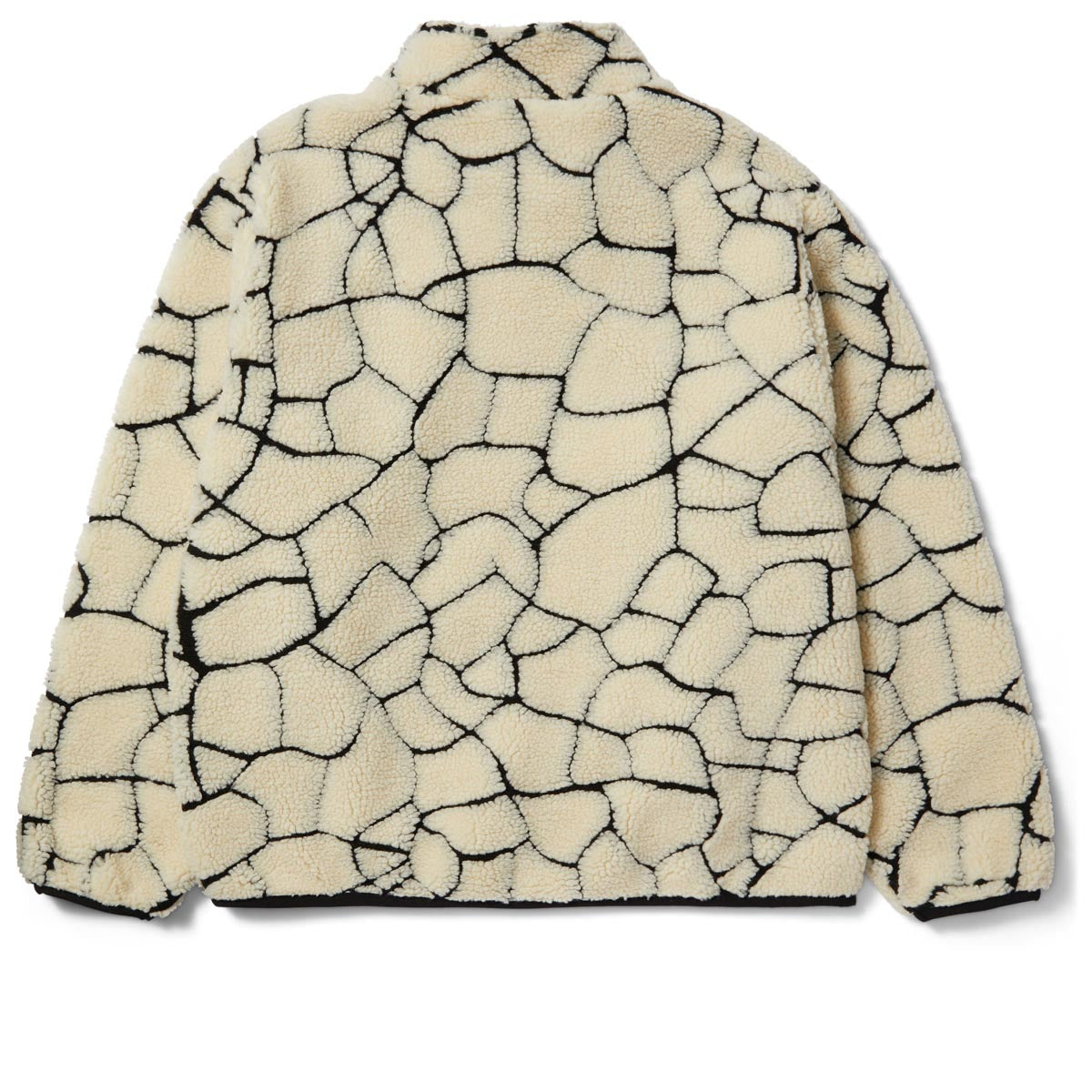 Huf Quake High Pile Fleece Sweatshirt - Natural image 2