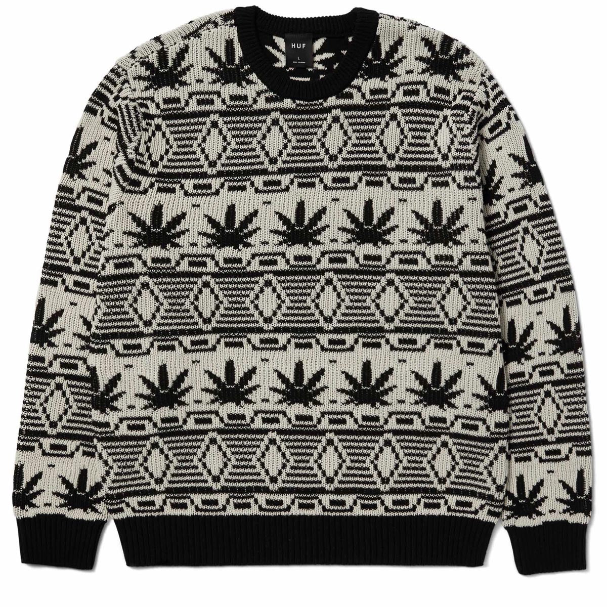 Huf Apres Crewneck Sweatshirt - Natural image 1