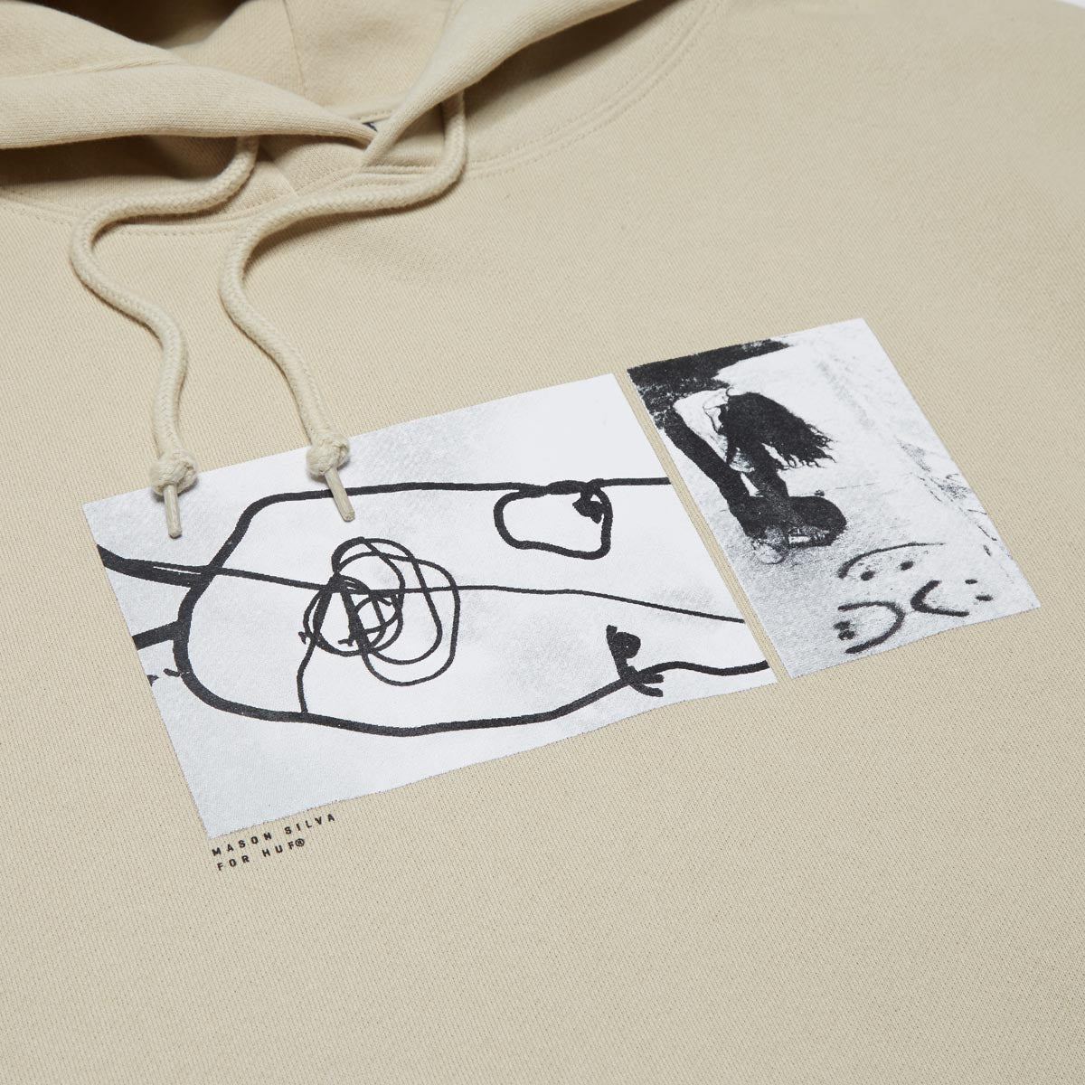 Huf Mason Photos Hoodie - Stone image 2