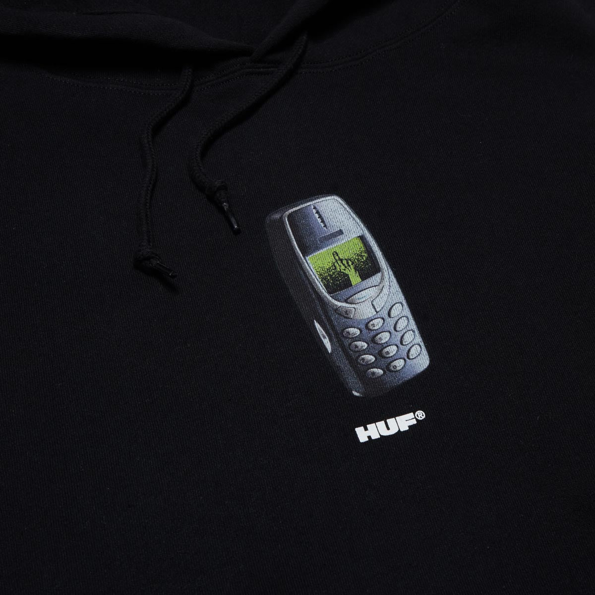 Huf Missed Call Hoodie - Black image 2