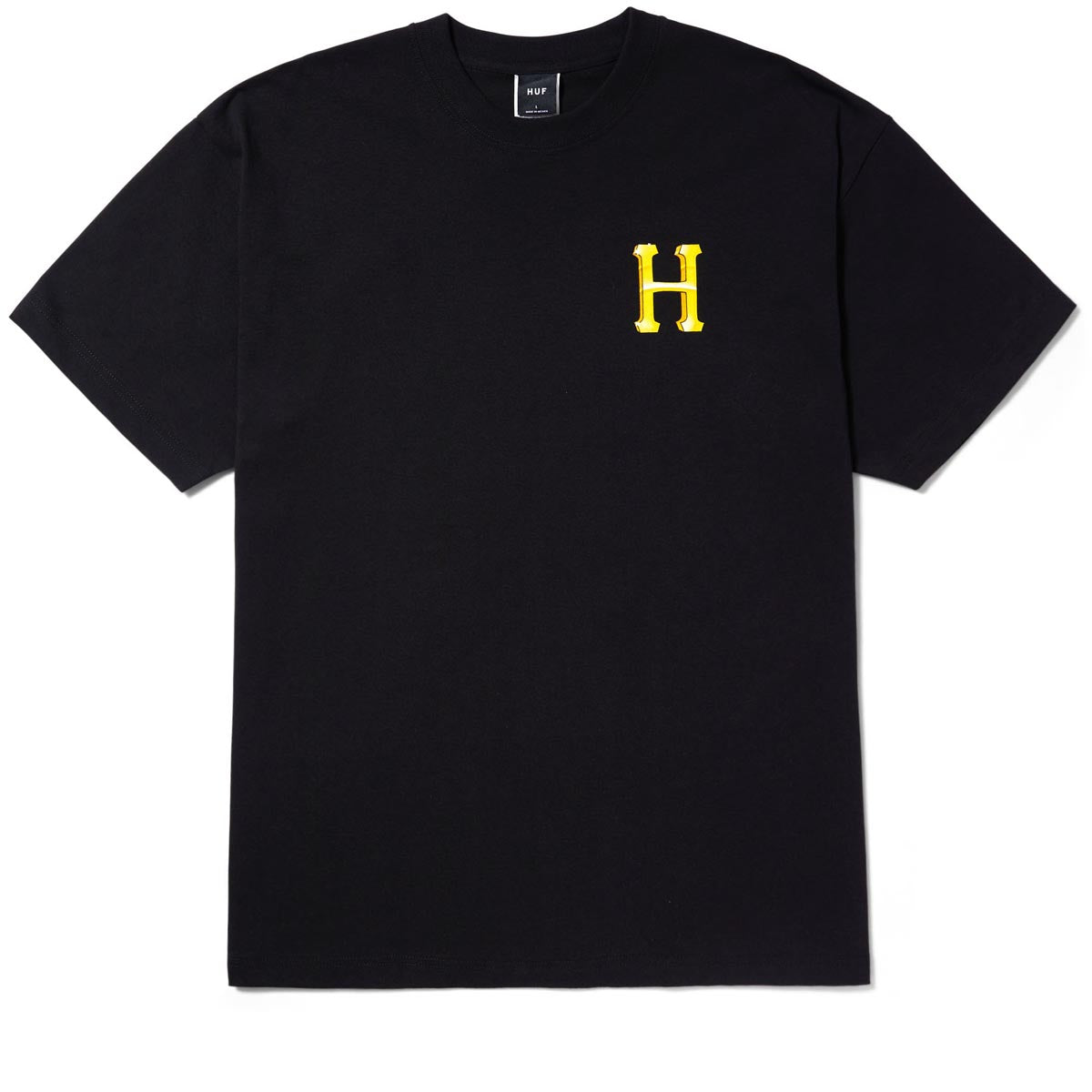 Huf Keys To The City T-Shirt - Black image 2