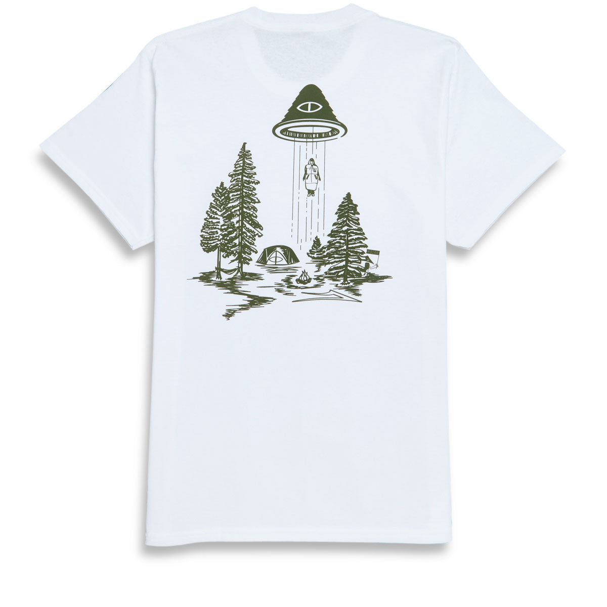 Lakai x Poler Abducted T-Shirt - White image 1