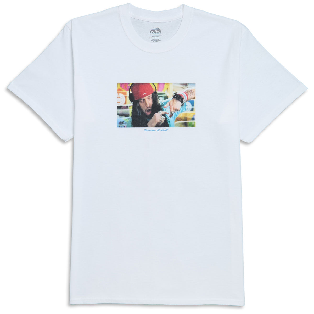 Lakai Off The Hook T-Shirt - White image 1