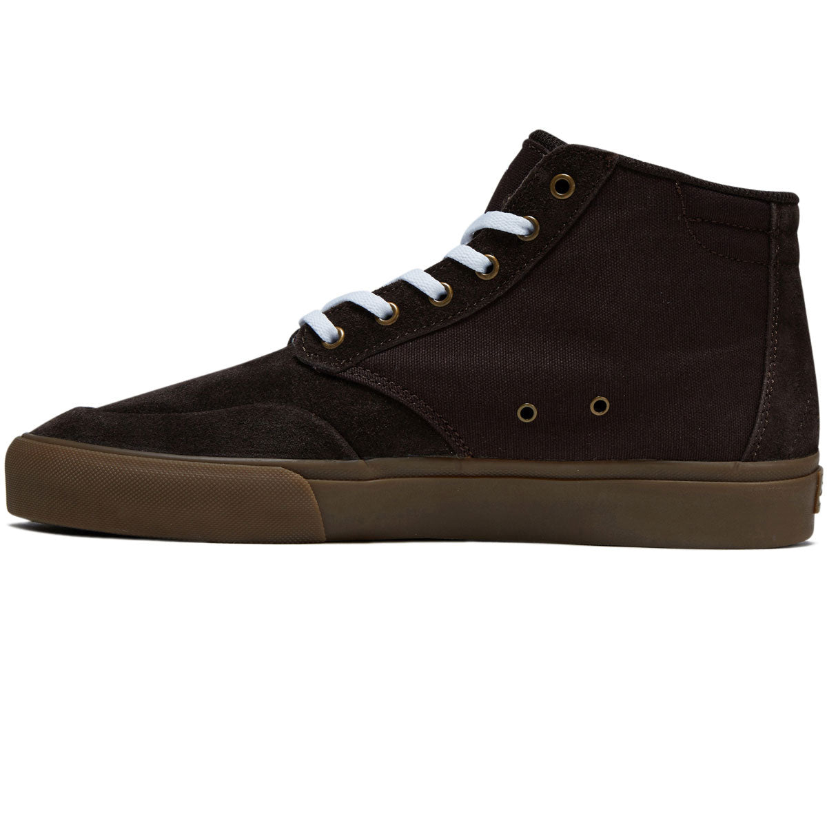 Lakai Riley 3 High Shoes - Chocolate/Gum Suede image 2