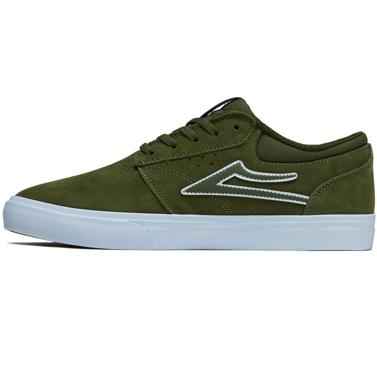 Lakai Griffin Shoes - Olive Suede image 2