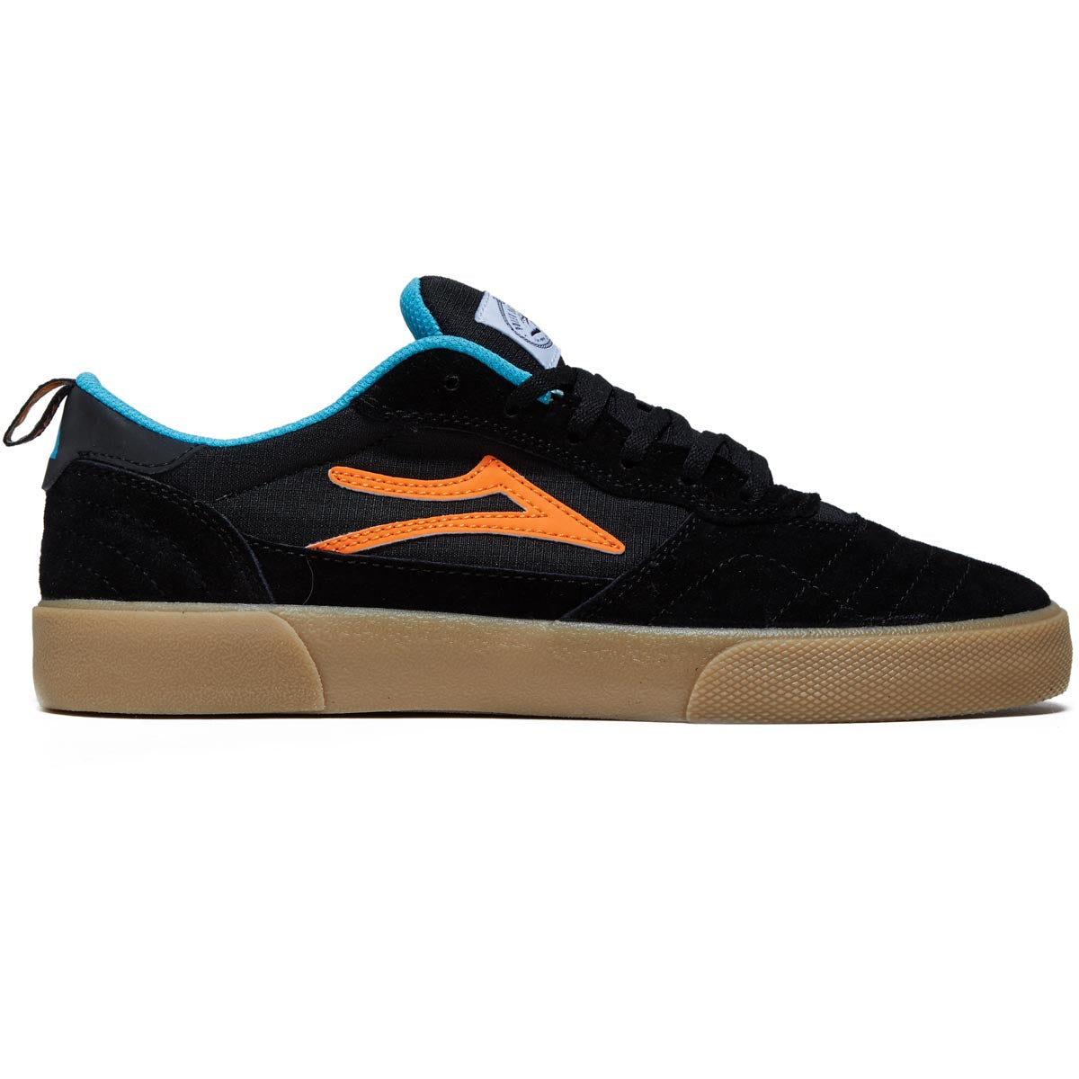 Lakai Cambridge Shoes - Black/Multi Suede image 1