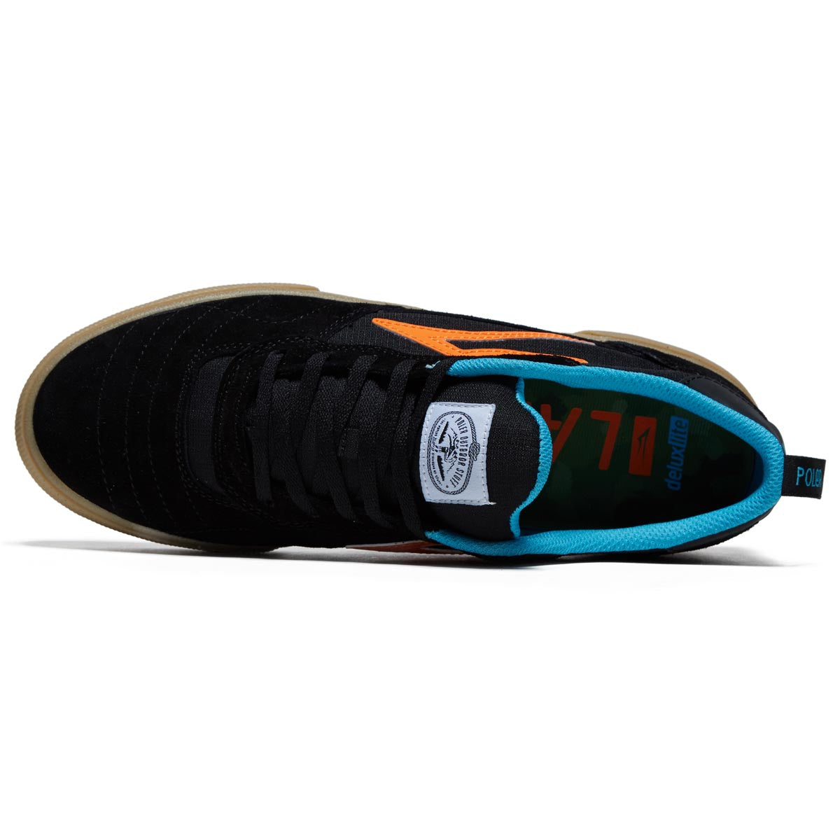 Lakai Cambridge Shoes - Black/Multi Suede image 3