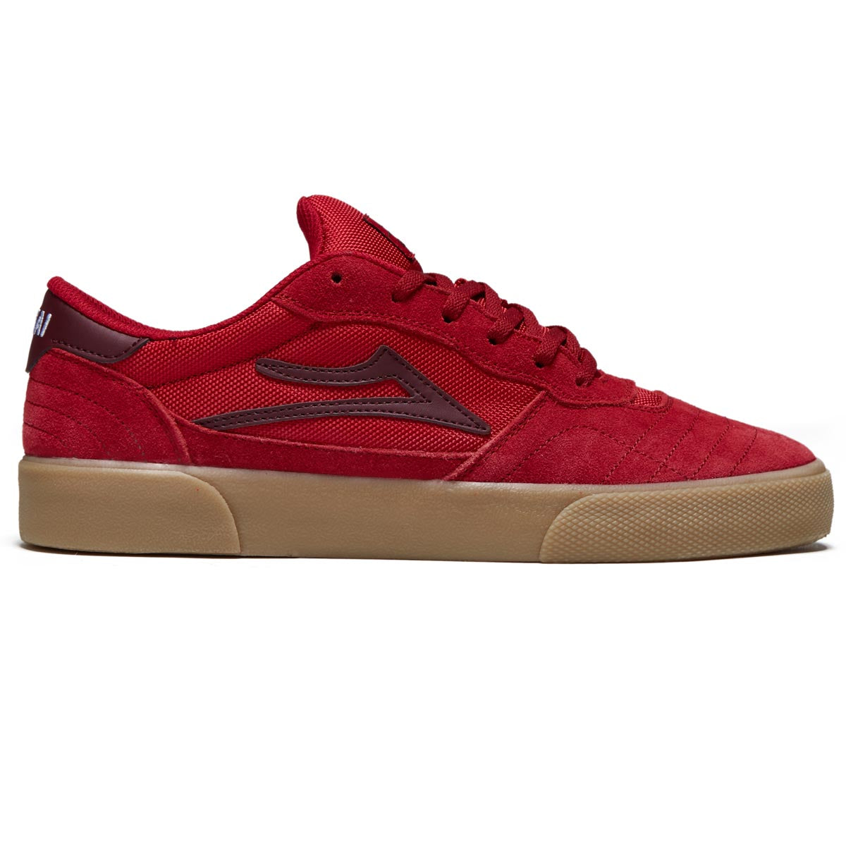 Lakai Cambridge Shoes - Red/Burgundy Suede image 1