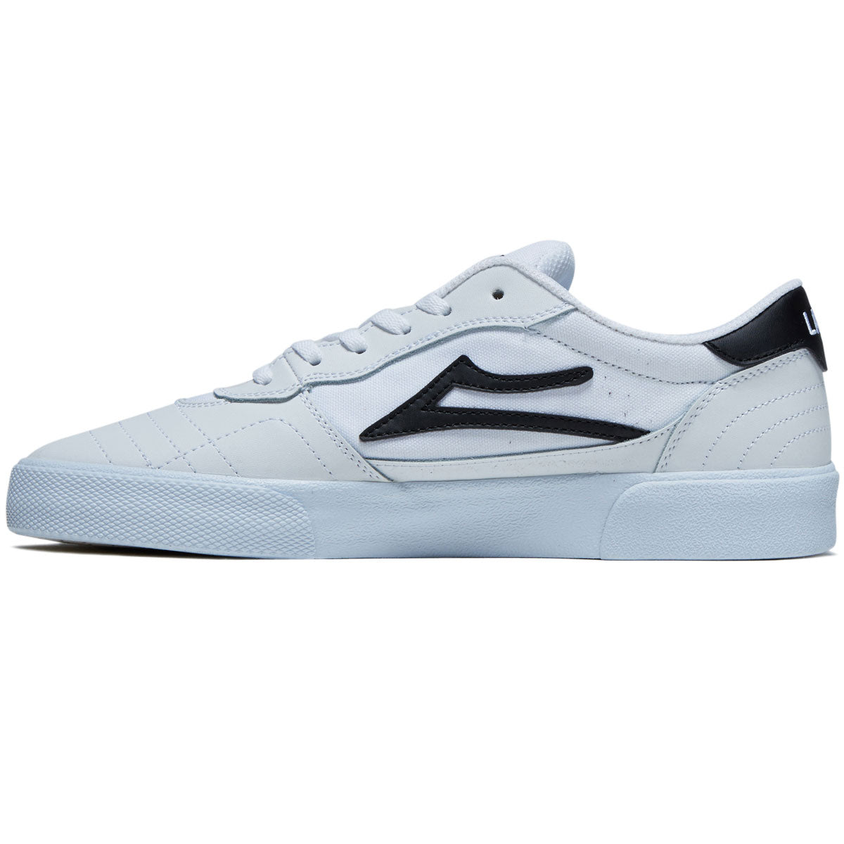 Lakai Cambridge Shoes - White/White Leather image 2