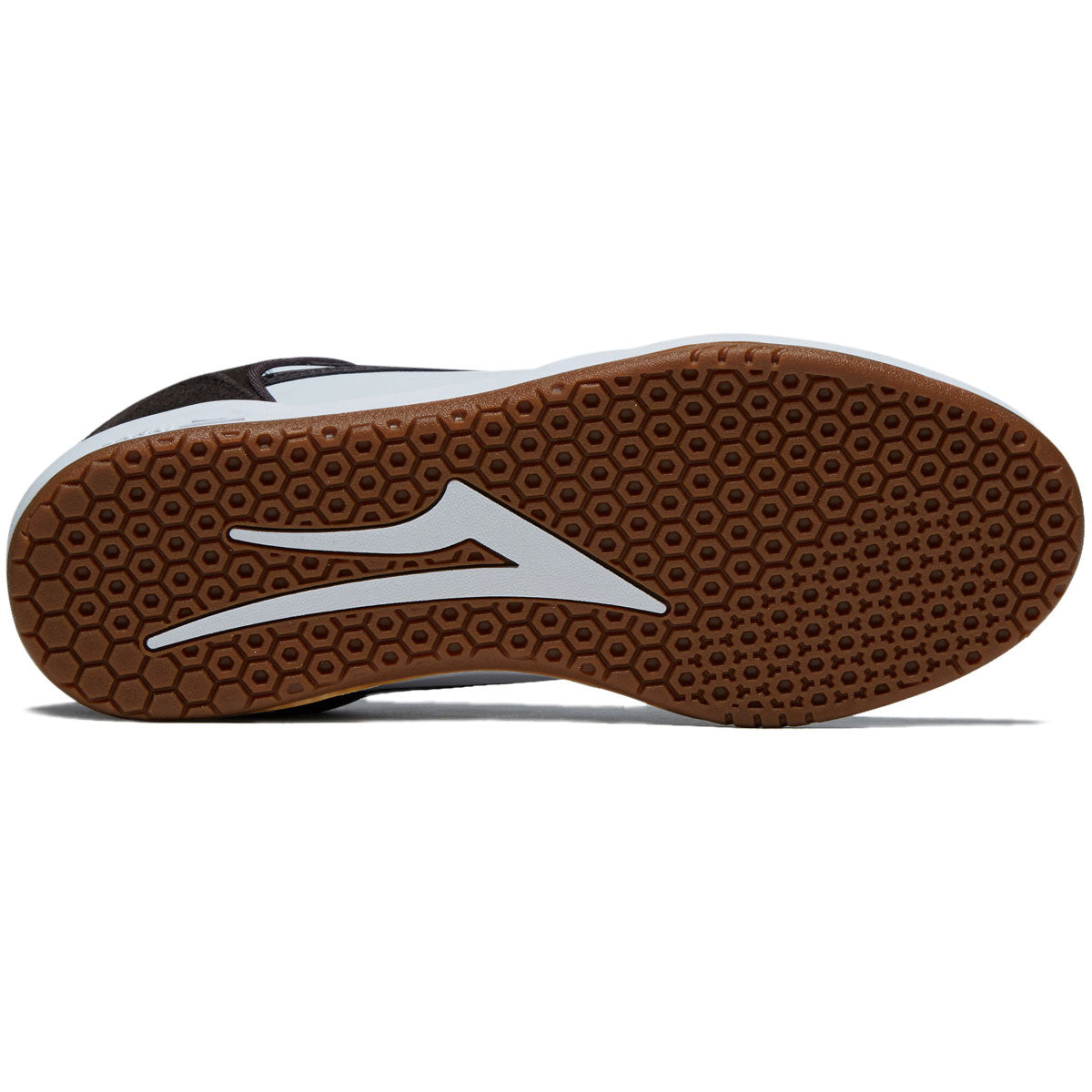 Lakai Telford Low Shoes - Chocolate/White Suede image 4