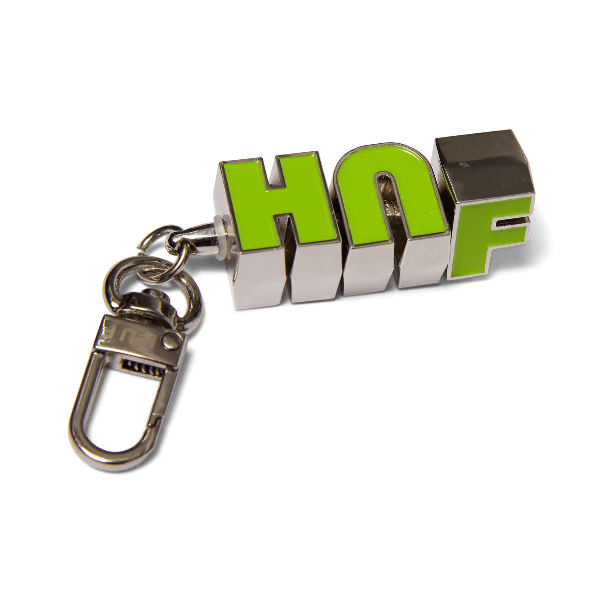 HUF Swivel Keychain - Silver image 2