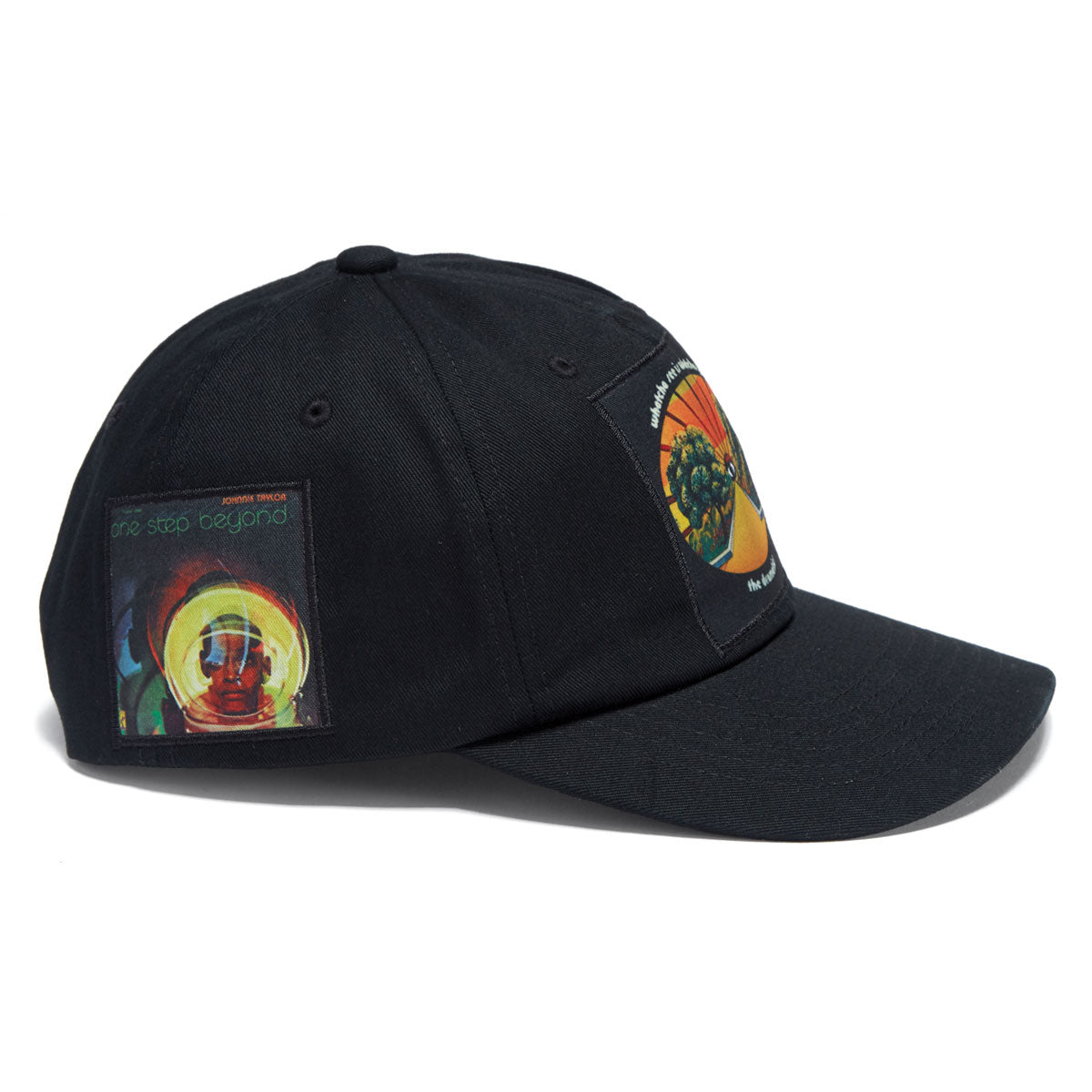 HUF Stax Patches Snapback Hat - Black image 3