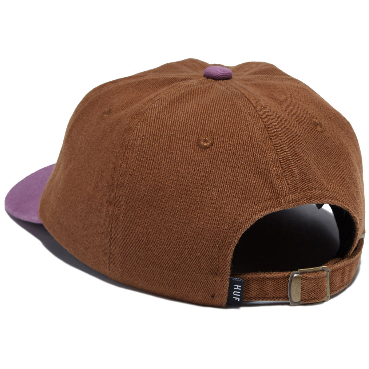 HUF Big Block Washed 6 Panel Cv Hat - Brown image 2