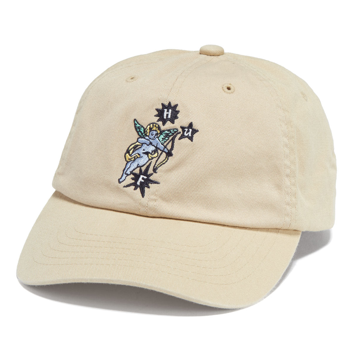 HUF Cupid 6 Panel Cv Hat - Khaki image 1