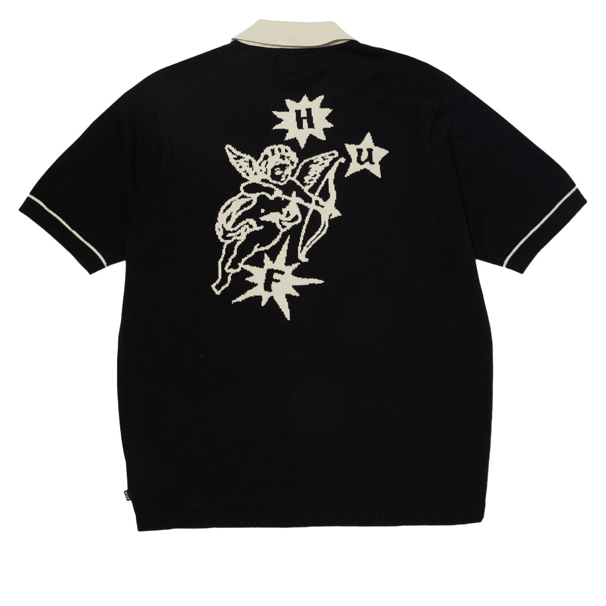 HUF Icarus Knit Top Shirt - Black image 4