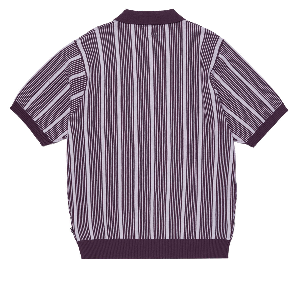 HUF Trace Stripe Knit Top Shirt - Dust Purple image 4