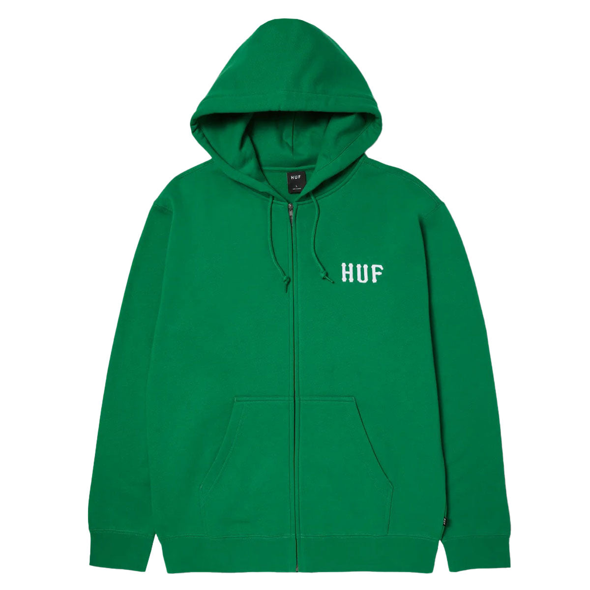 HUF Set Classic Logo Full Zip Hoodie - Clover image 1