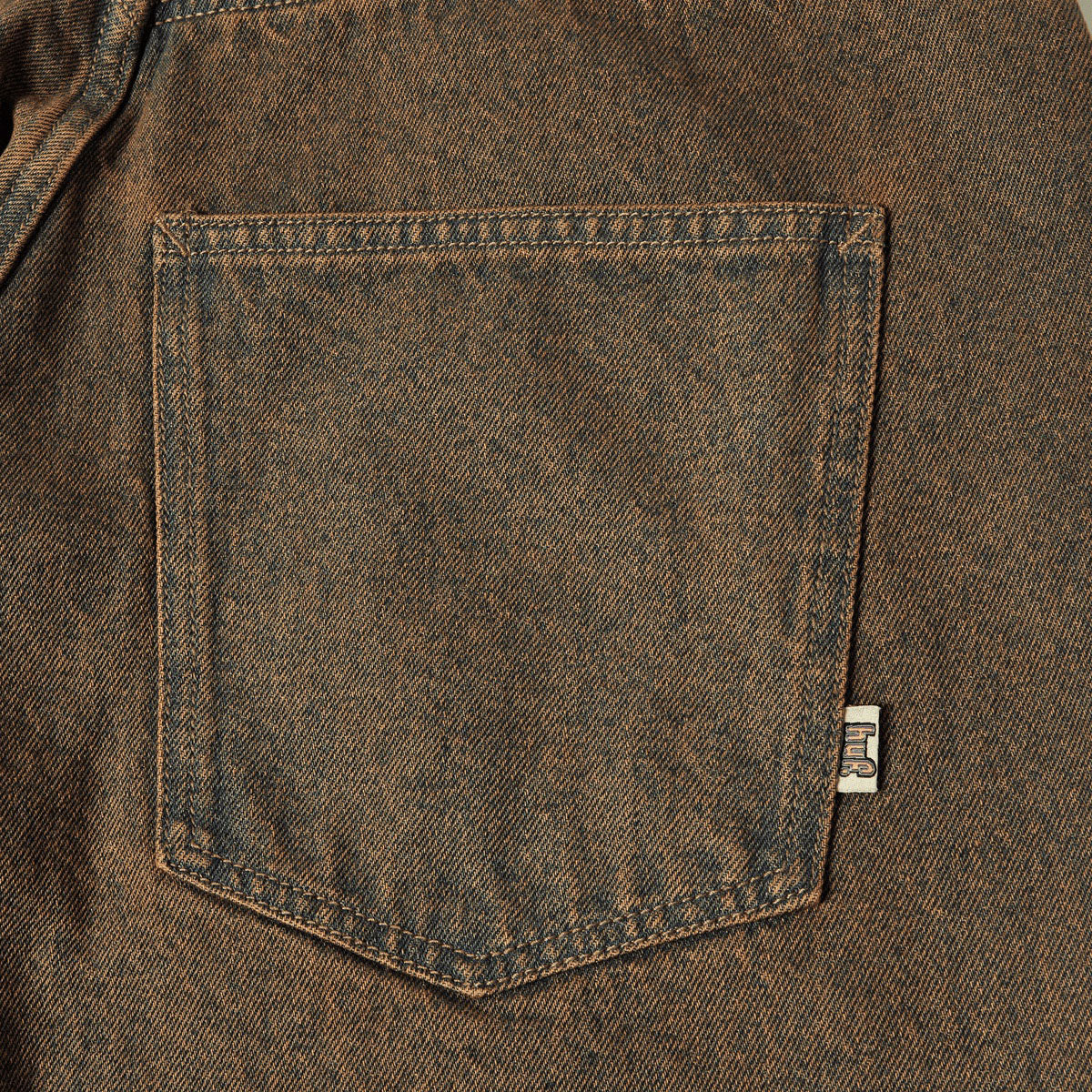 HUF Cromer Washed Pants - Burnt Blue image 5