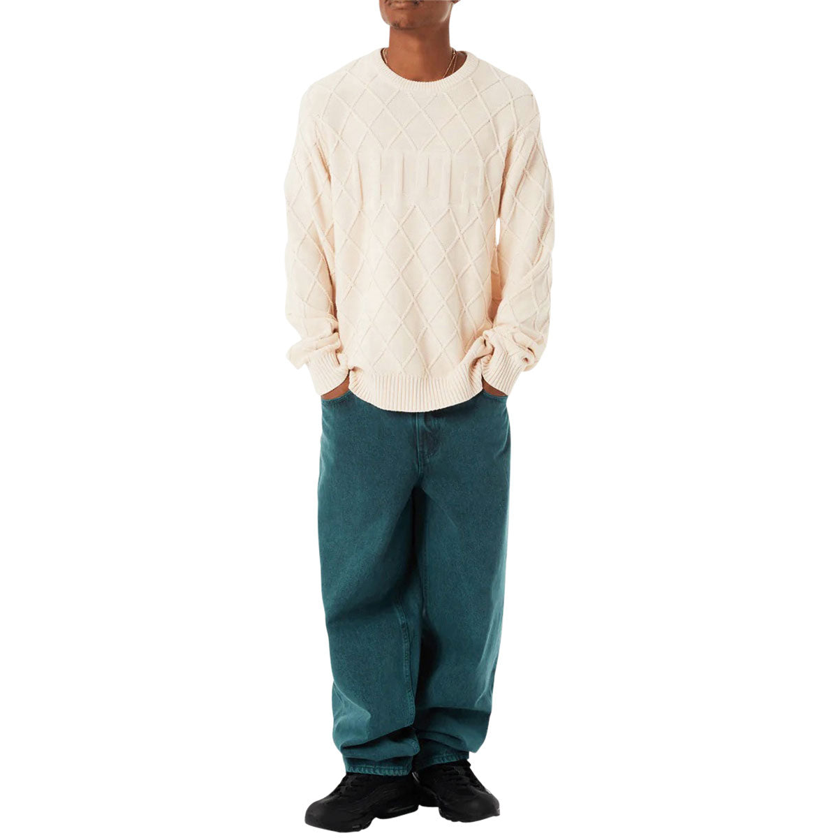 HUF Cromer Washed Pants - Sea Green image 1