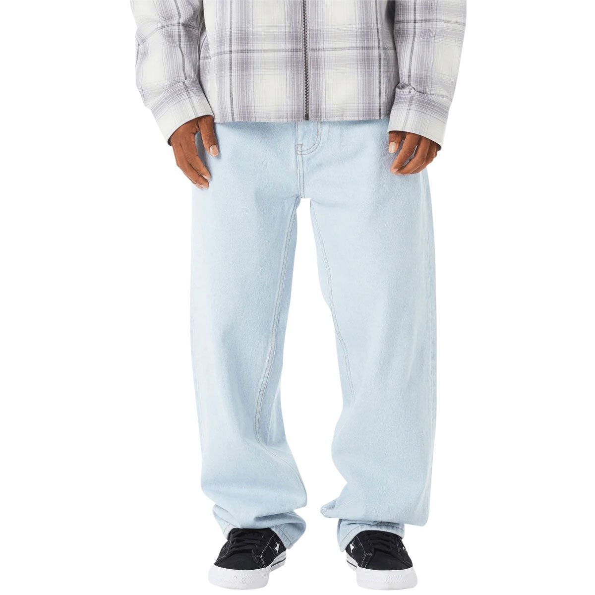 HUF Original Denim Pants - Light Blue image 1