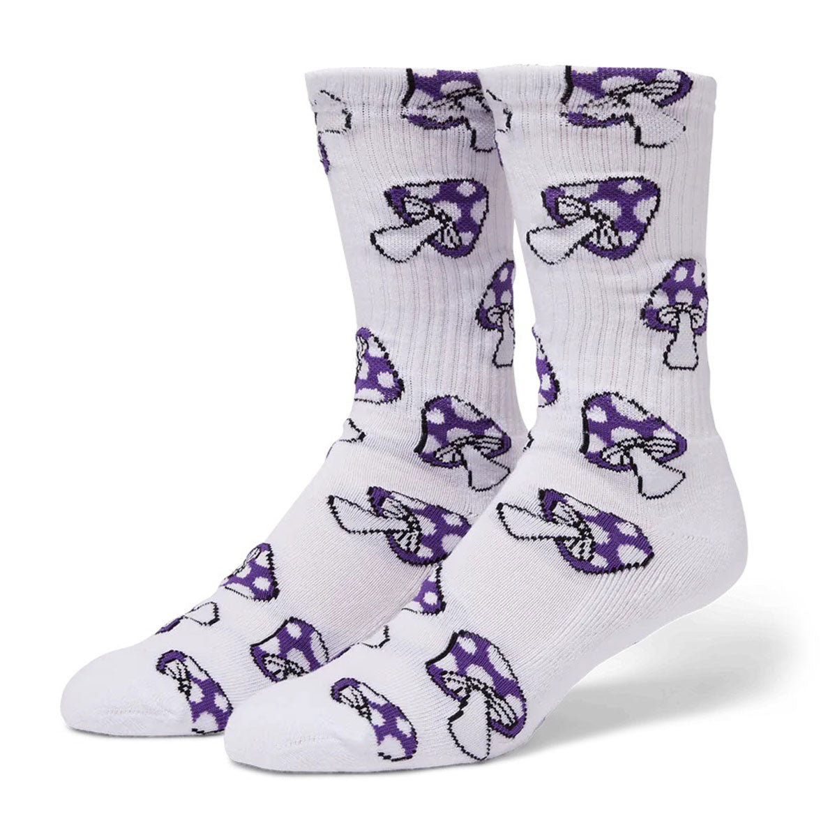 HUF Shrooms Socks - Purple image 1