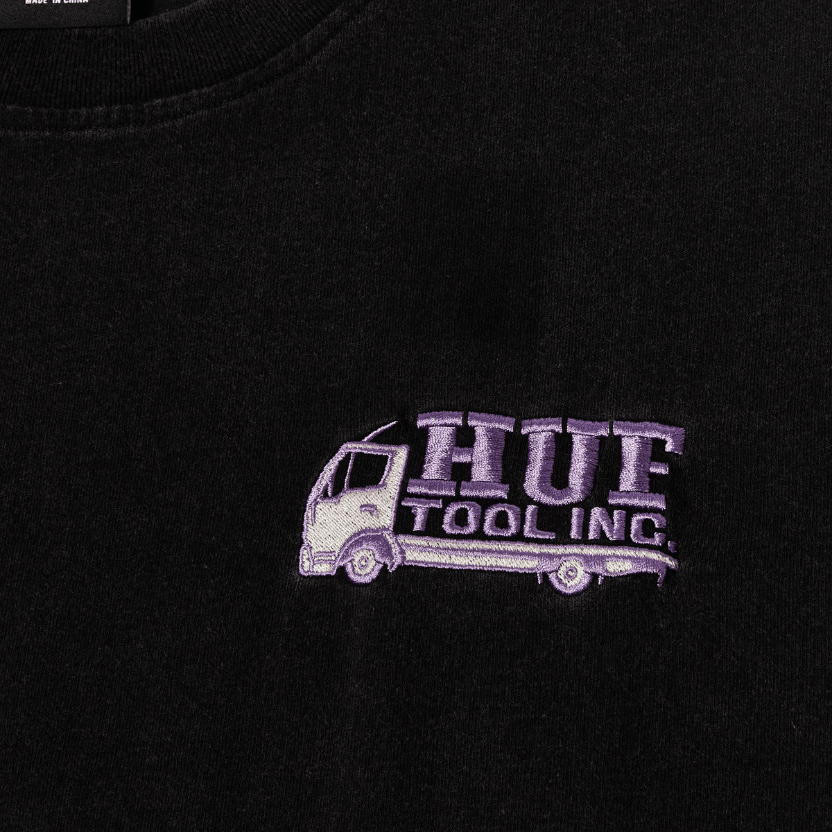 HUF Tool Inc Washed T-Shirt - Washed Black image 2