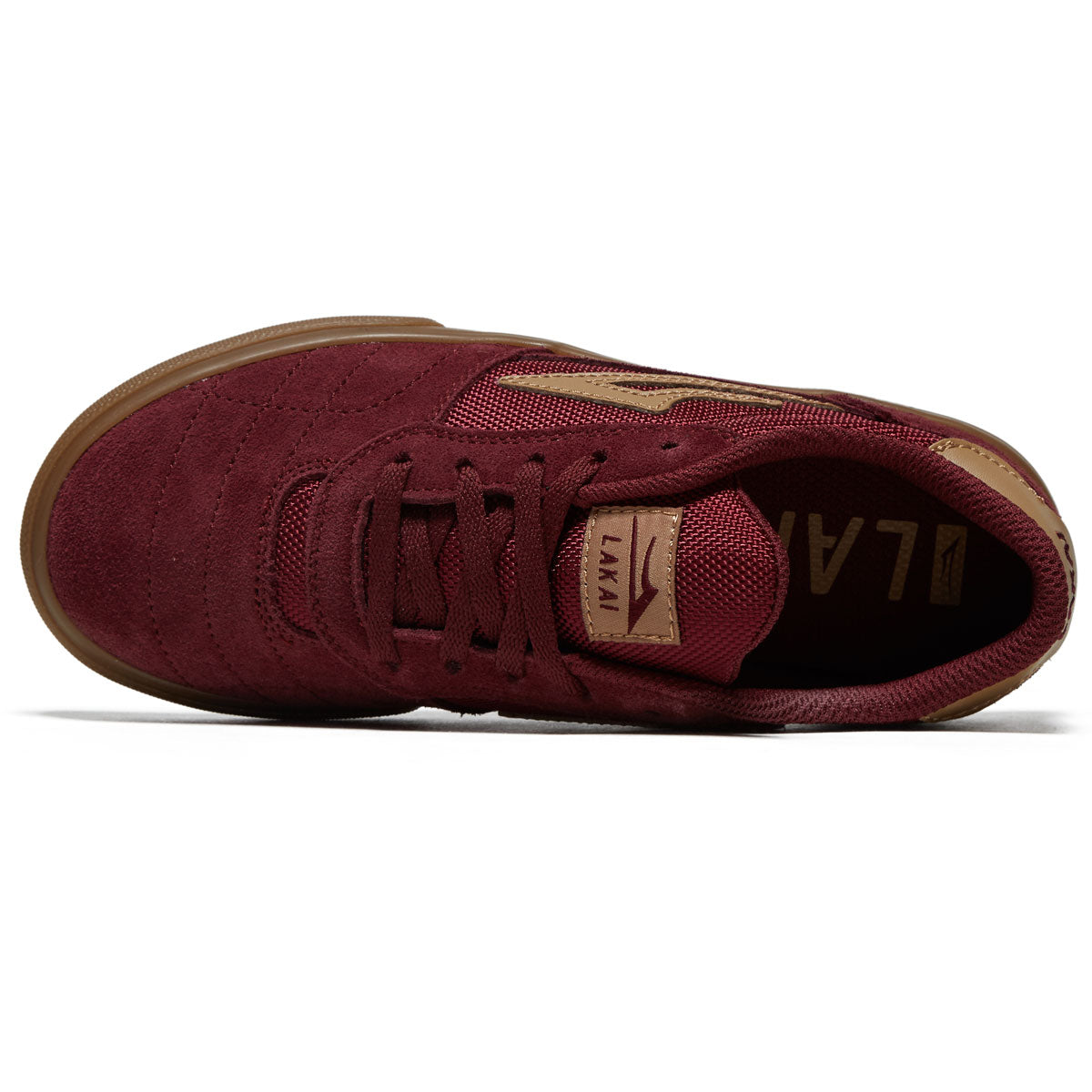 Lakai Youth Cambridge Shoes - Burgundy Suede image 3