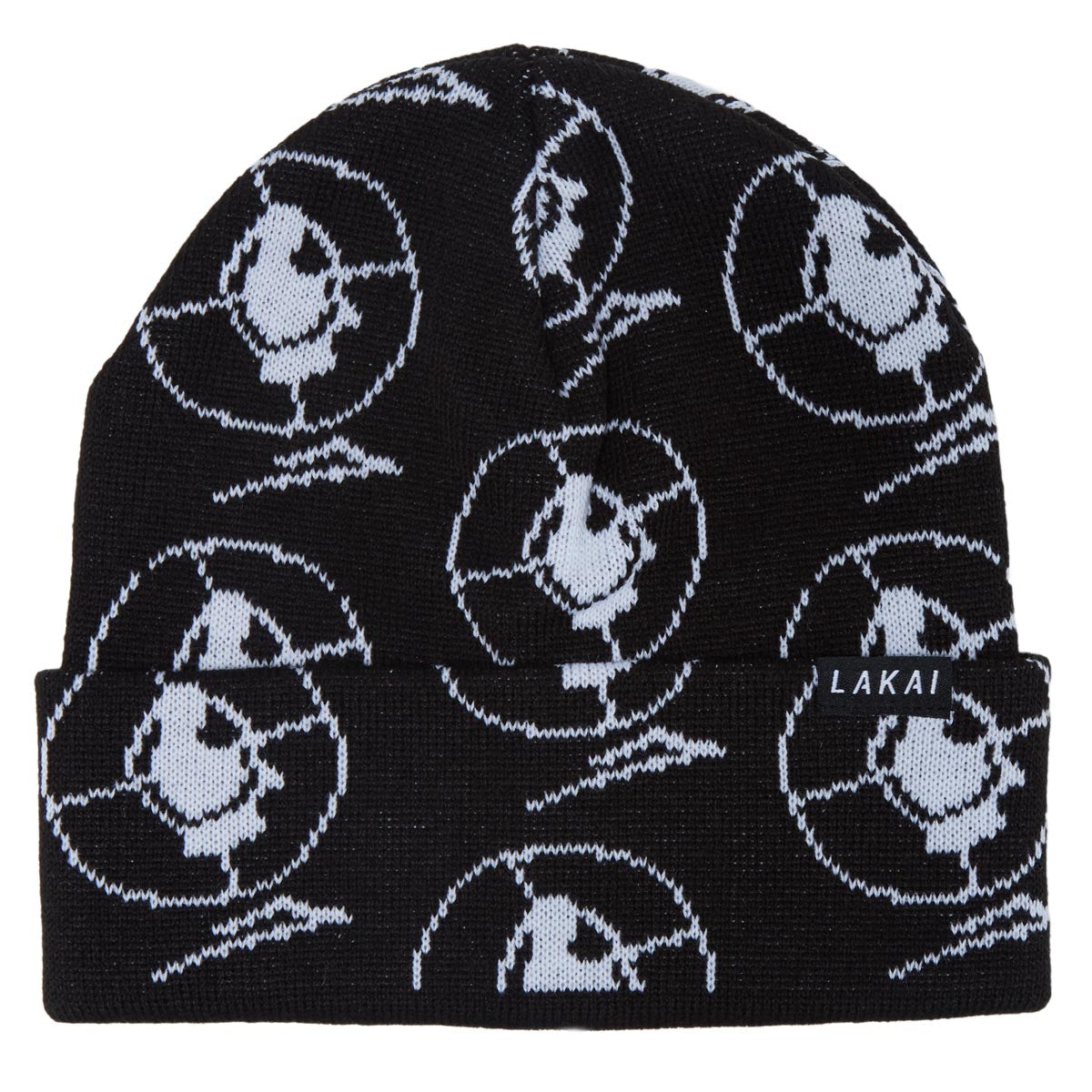 Lakai x Public Enemy Sniper Logo Beanie - Black image 1