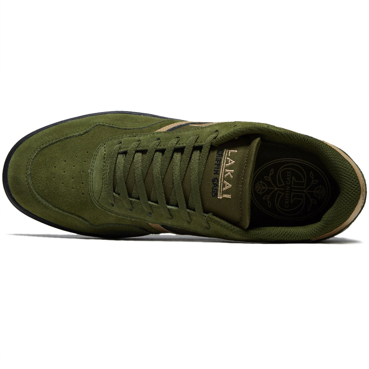 Lakai Terrace Shoes - Olive Suede image 3