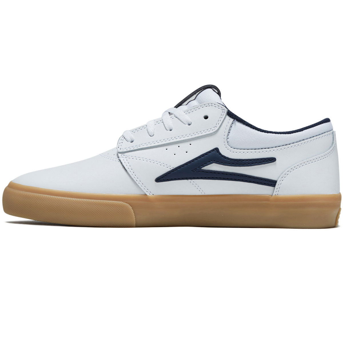 Lakai Griffin Shoes - White/Gum image 2