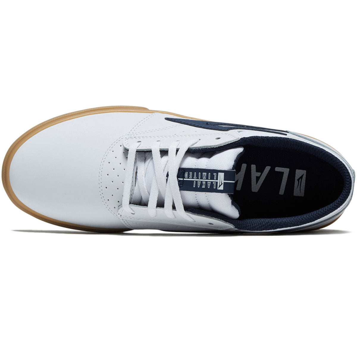 Lakai Griffin Shoes - White/Gum image 3