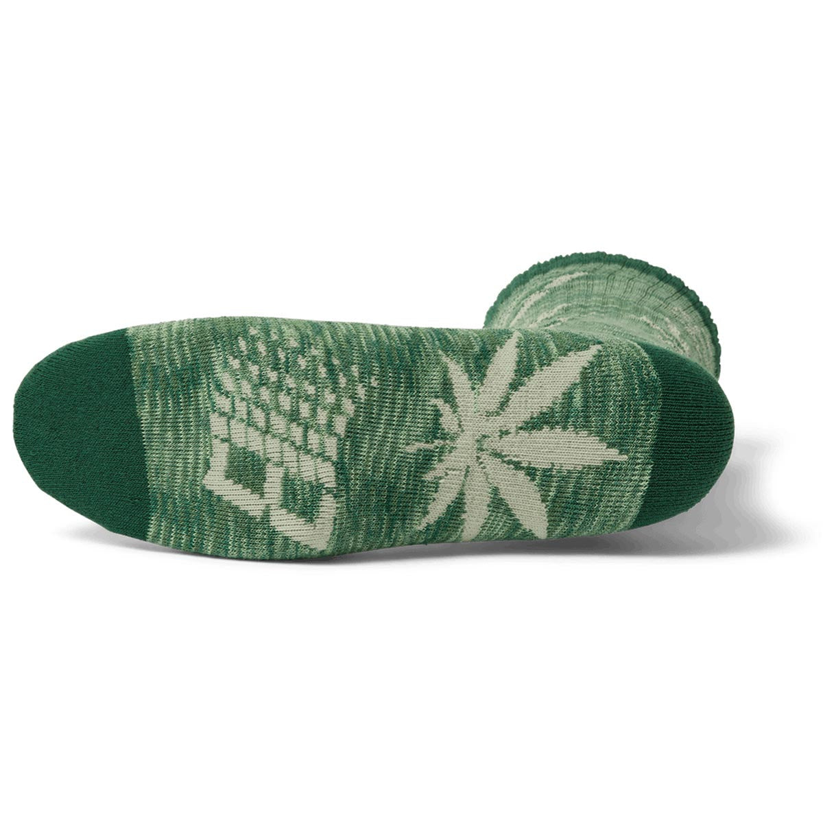 Huf x Bronze 56k Plantlife Marled Socks - Green image 2