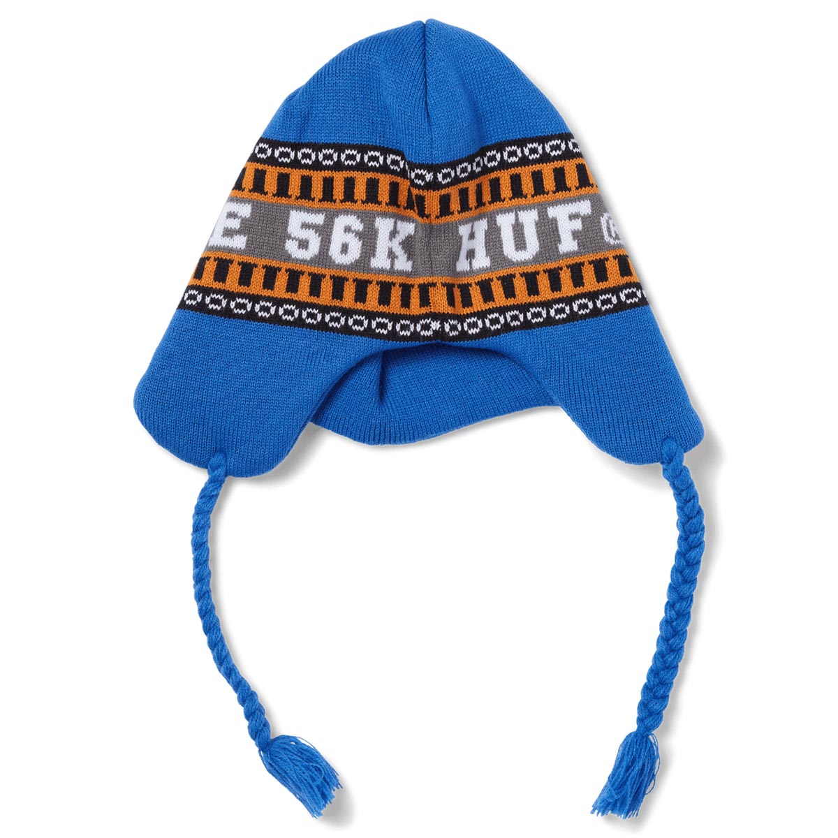 Huf x Bronze 56k Flap Beanie - Blue image 2