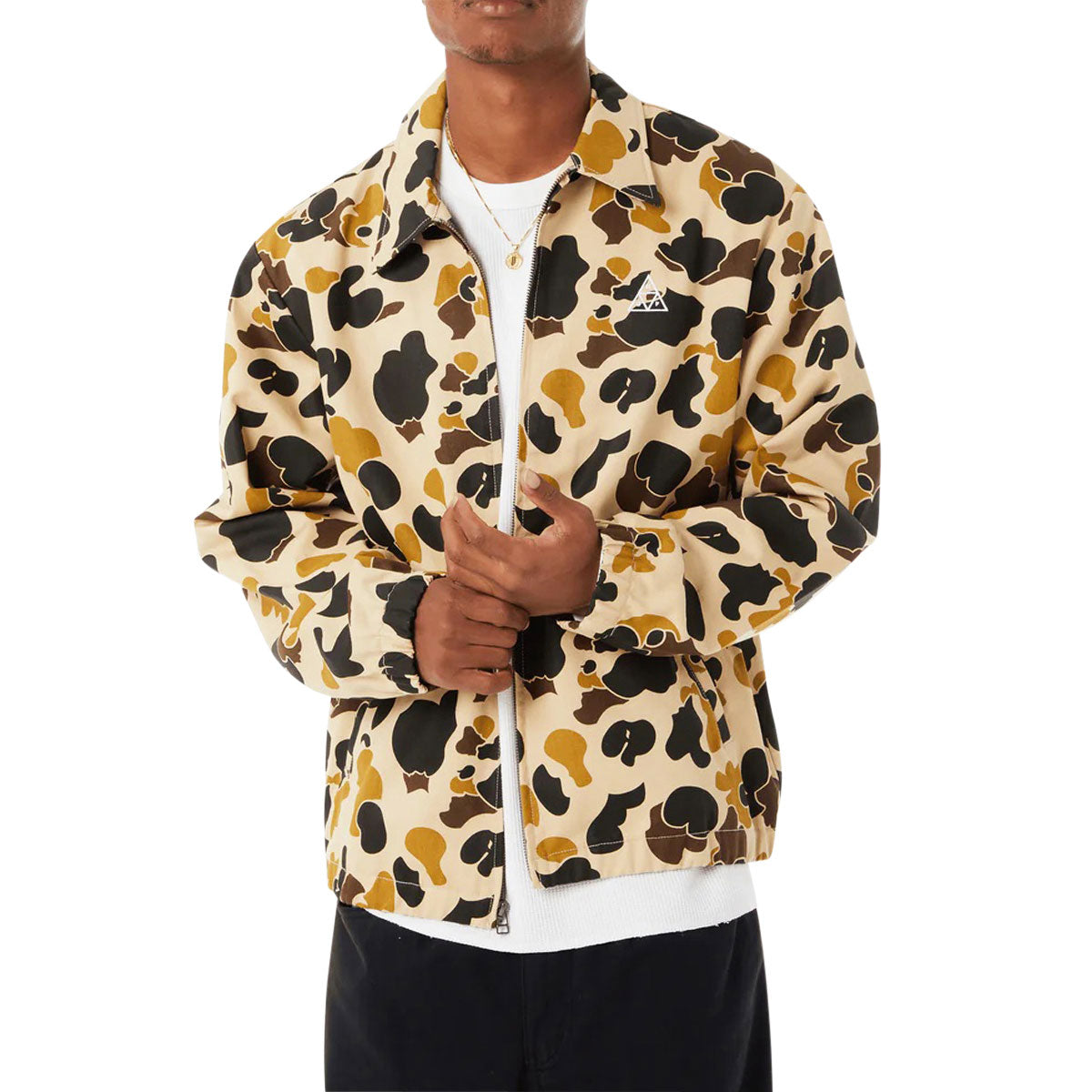 HUF Set Megablast Camo Shop Jacket - Duck Camo image 1