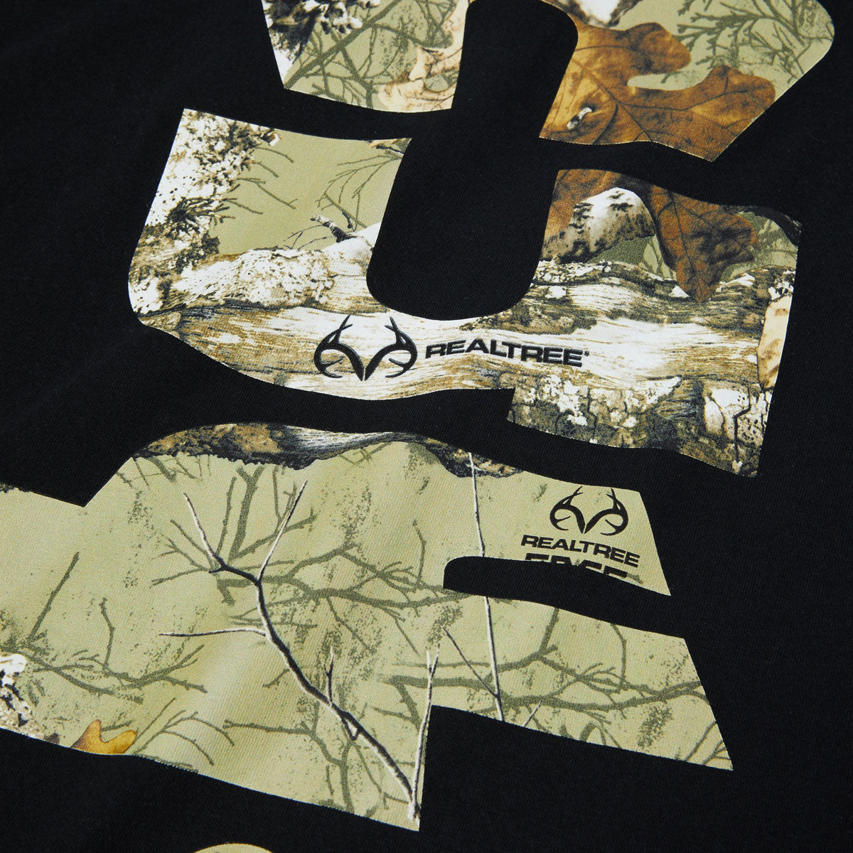 Huf x Realtree Megablast T-Shirt - Black image 2