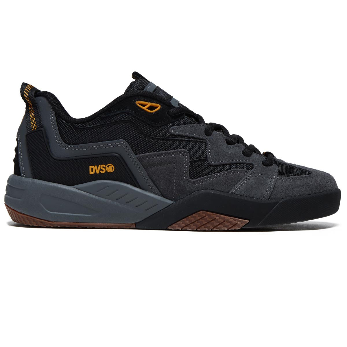 DVS Devious 2.0 Shoes - Charcoal/Black/Gold image 1