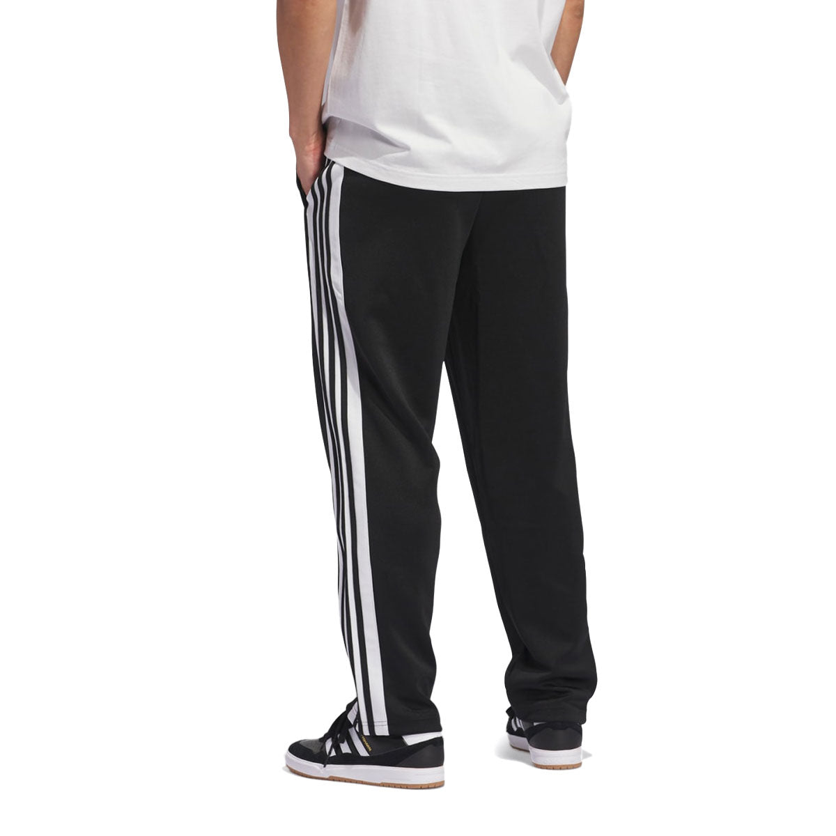 Adidas Tyshawn Track Pants - Black/Crystal White image 2