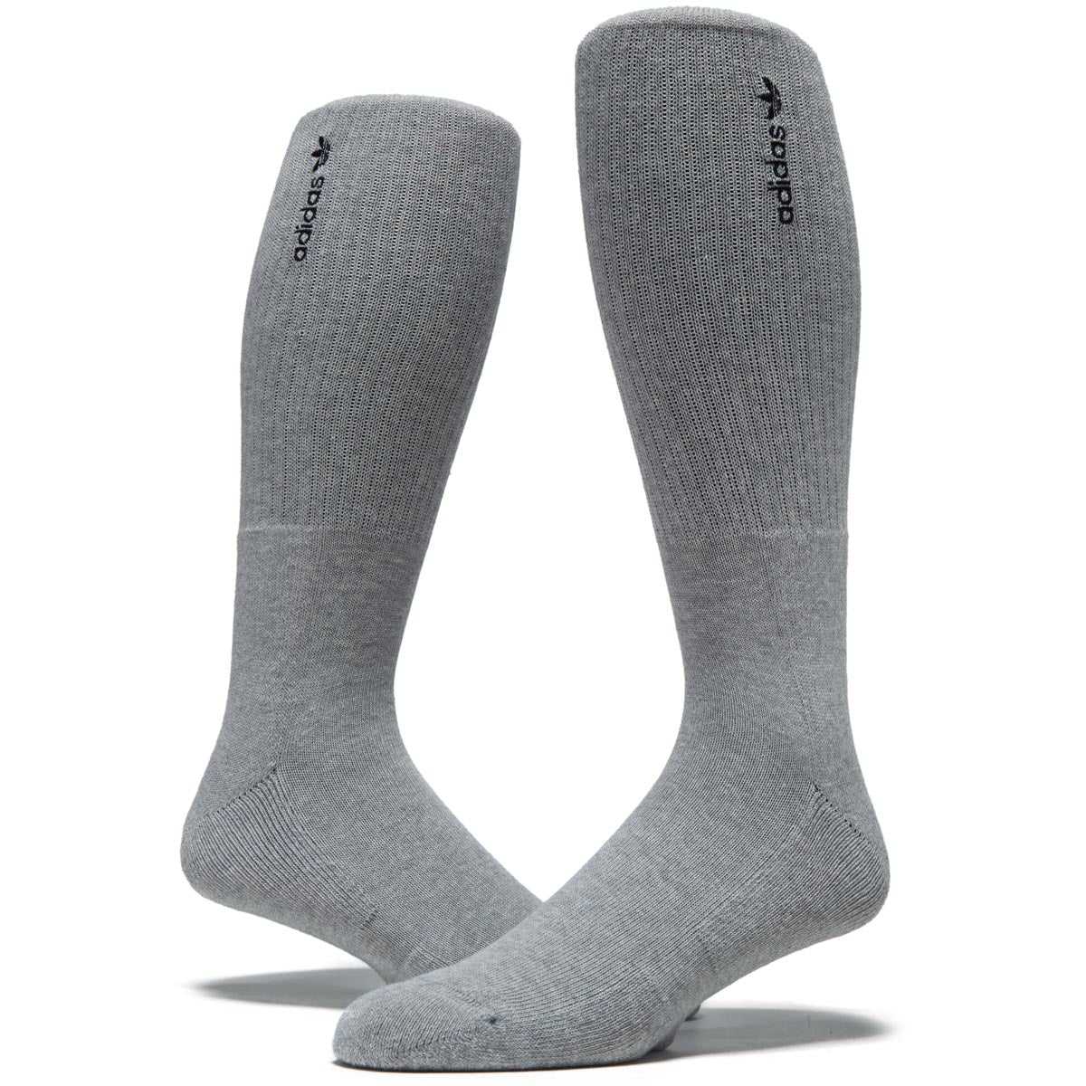 Adidas Logo Socks - Grey Heather image 2