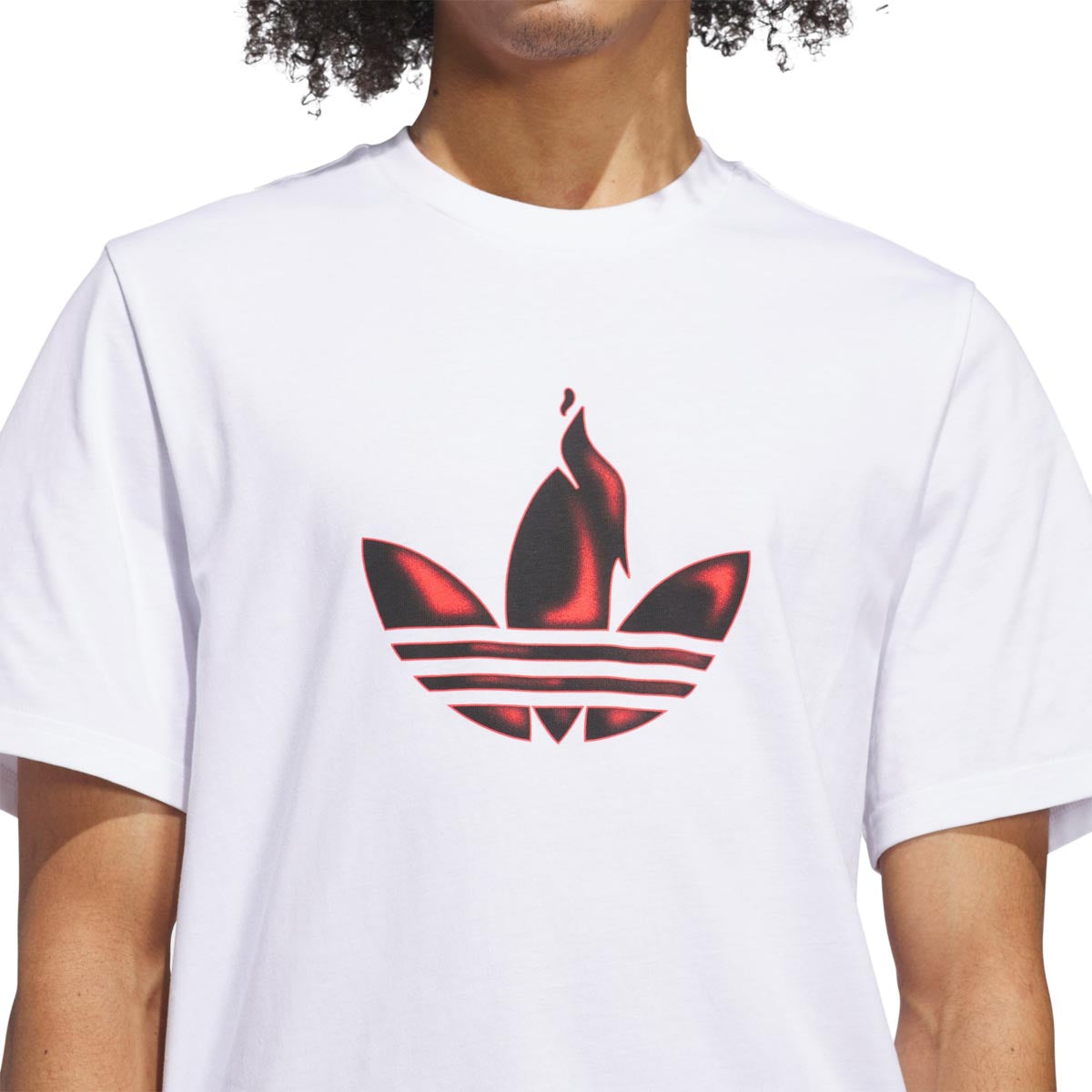 Adidas Tref Torch T-Shirt - White image 4