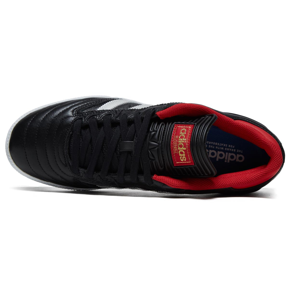 Adidas Busenitz Shoes - Core Black/Zero Metallic/Better Scarlet image 3