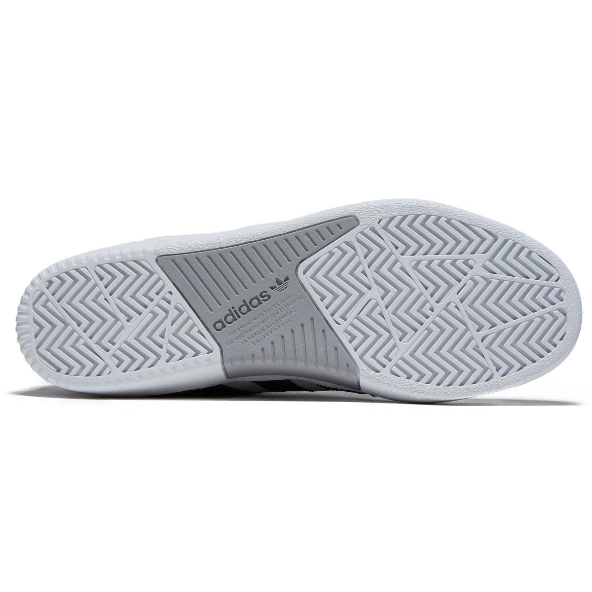 Adidas Tyshawn Shoes - Grey/Collegiate Navy/Gold Metallic image 4