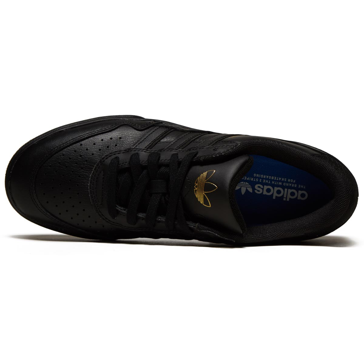 Adidas Tyshawn II Shoes - Black/Black/Court Green image 3