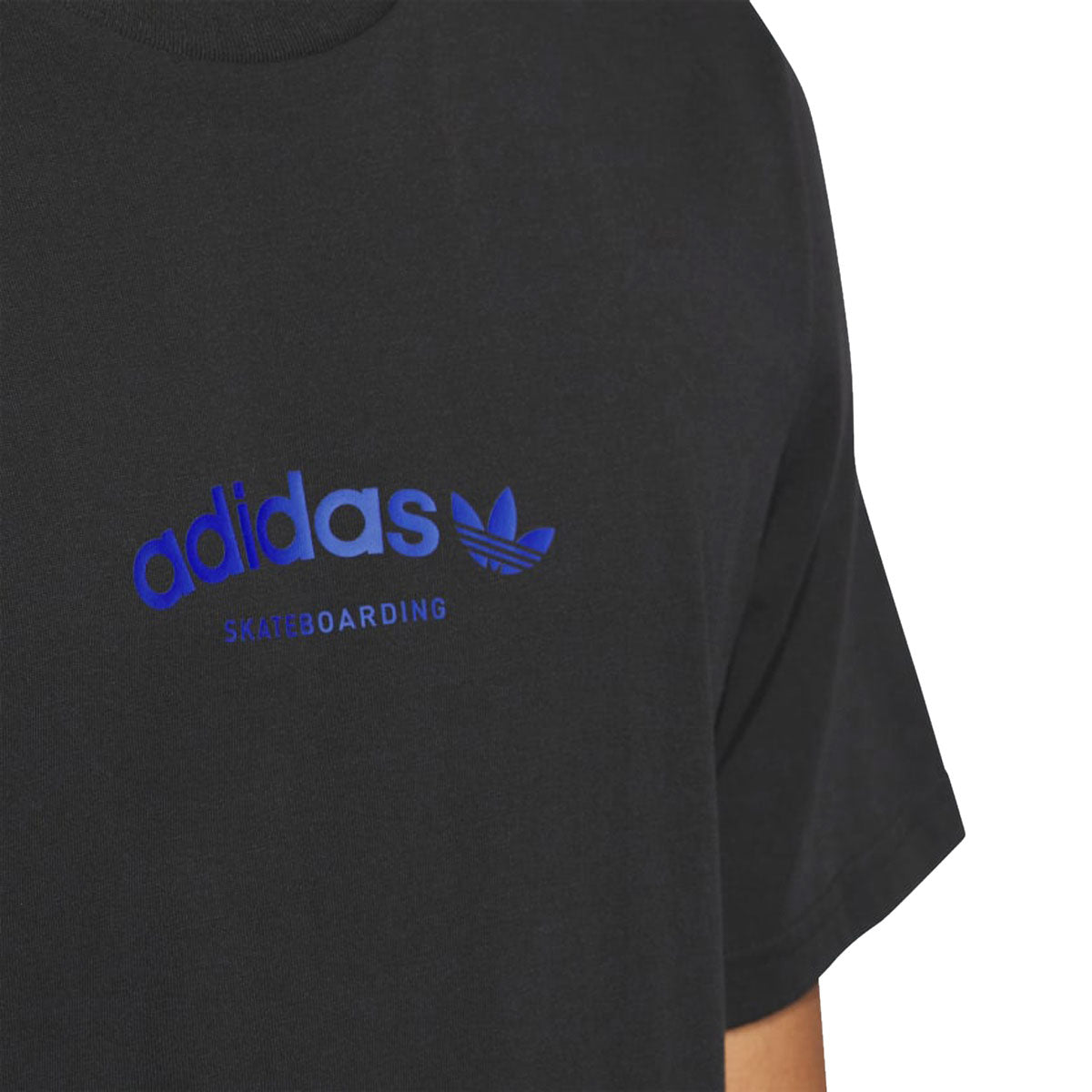 Adidas Skateboarding Arched T-Shirt - Black/Royal Blue image 4