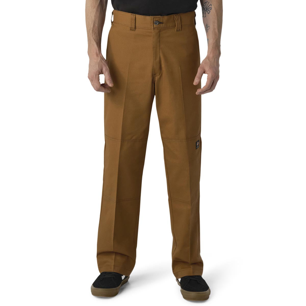 Dickies Regular Fit Double Knee Pants - Brown Duck/Chocolate Brown image 1